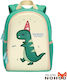 NOHOO Schulranzen Rucksack Kindergarten Grüne 23 x 10,5 x 28,5cm