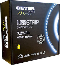 Geyer Ταινία LED 12V Ψυχρό Λευκό 3m
