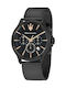 Maserati Epoca Men's Watch 42mm Battery Chronograph With Black Steel Bracelet