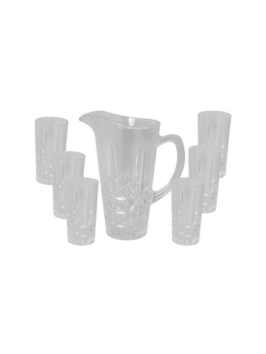 Melina's Collection Κανάτα με Ποτήρια 7τμχ