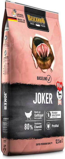 Belcando Baseline Joker 12.5kg Ξηρά Τροφή χωρίς Σιτηρά για Ενήλικους Σκύλους Μικρόσωμων & Μεσαίων Φυλών με Πουλερικά