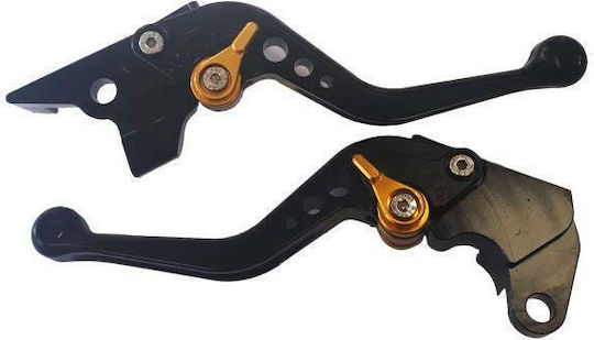 Motorcycle Lever Set for Yamaha TDM 900 Black
