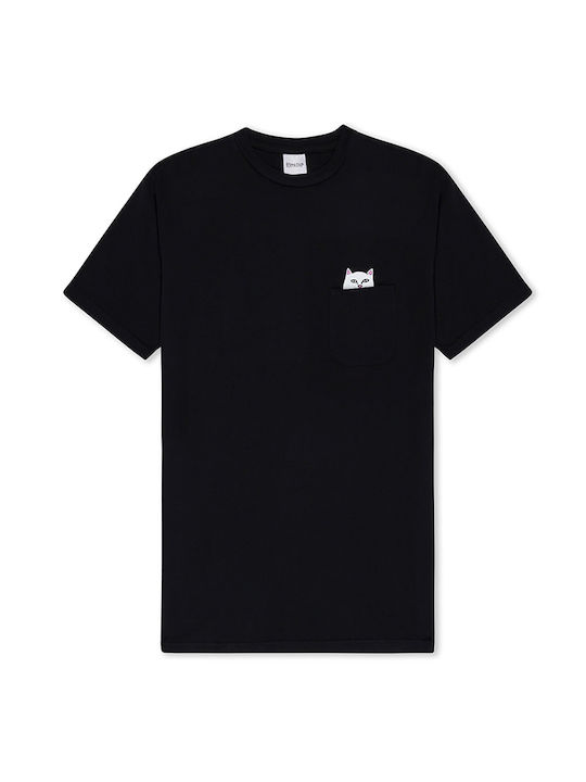 Rip N Dip Lord Nermal Peace Pocket T-shirt Μαύρο Rip N Dip Lord Nermal Peace Pocket T-shirt Μαύρο
