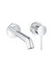 Grohe Essence Σετ Μίκτης & Στόμιο Εντοιχισμού για Νιπτήρα 1 Εξόδου Ασημί