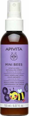 Apivita Kids Conditioner Spray Mini Bees with Honey for Easy Hairstyling , No Rinse 150ml