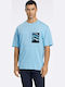T-shirt Μπλε