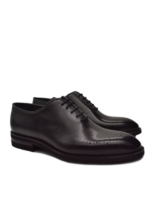 Leder Herren Freizeitschuhe Schwarz