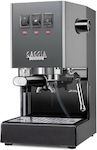 Gaggia Classic Evo Μηχανή Espresso 1300W Πίεσης 15bar Γκρι
