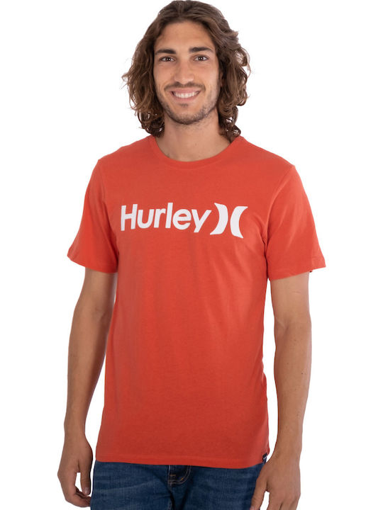 Hurley T-shirt Πορτοκαλί