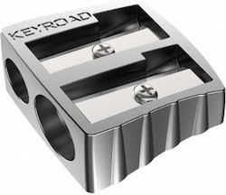 Keyroad Διπλή Ξύστρα Γκρι