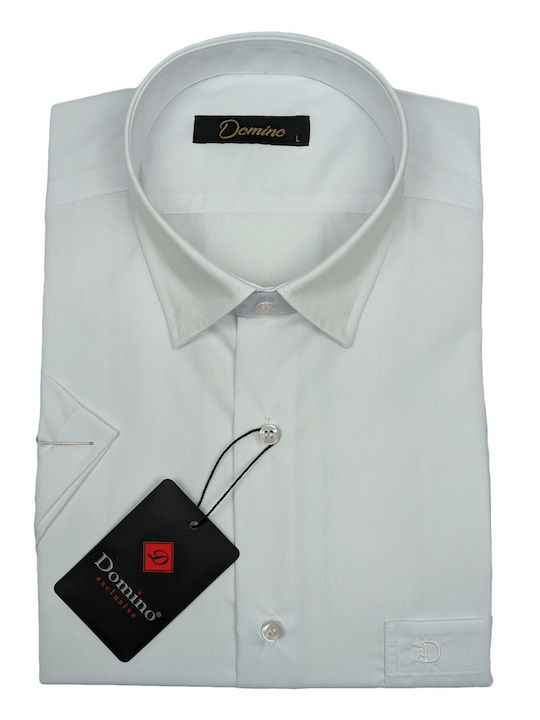 Poli Gianni Short-sleeved Cotton Shirt White