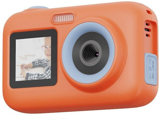SJCAM Funcam Plus 64GB Action Camera Full HD (1080p) Underwater Standard with 2.4" Screen and Wi-Fi Orange