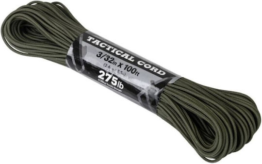 Paracord Cordă cu Diametru 2.4mm și Lungime 30m