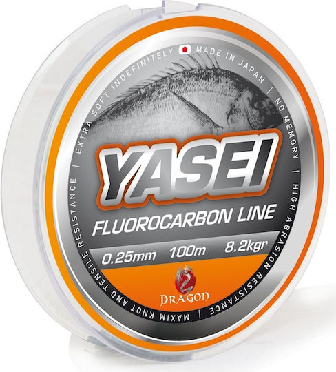 Dragon Fluorocarbon Fishing Line 100m / 0.4mm