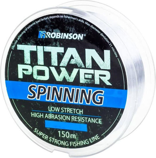 Robinson Fluorocarbon Fishing Line Transparent 150m / 0.195mm