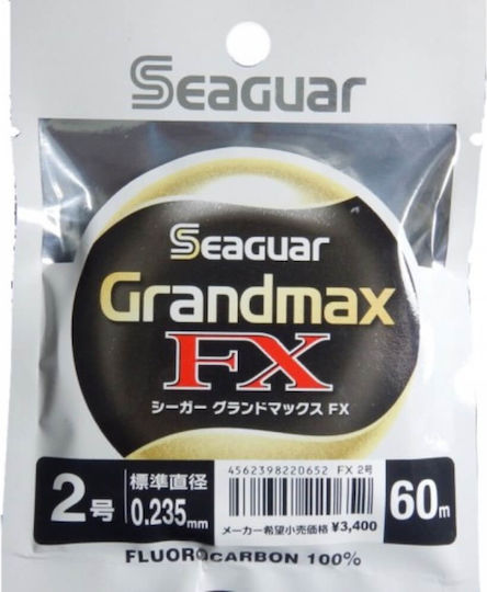 Seaguar Πετονιά Ψαρέματος Fluorocarbon 60m / 0.37mm