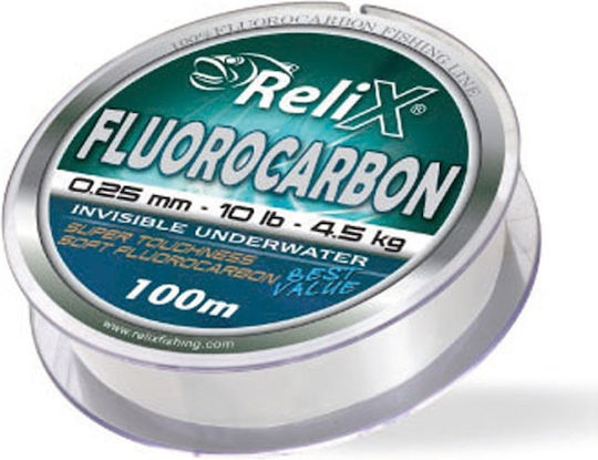 Relix Πετονιά Ψαρέματος Fluorocarbon 50m / 0.15mm