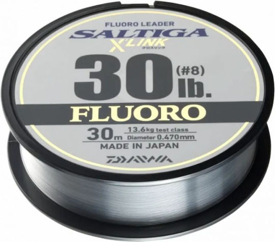 Daiwa Fluorocarbon Fishing Line Transparent 30m / 0.235mm