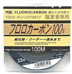 YGK Πετονιά Fluorocarbon Διάφανη 100m / 0.185mm