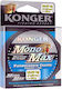 Konger Πετονιά Ψαρέματος Fluorocarbon Μπλε 150m / 0.35mm
