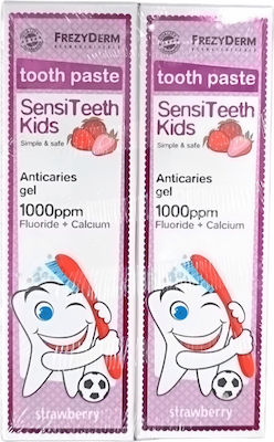 Frezyderm Sensiteeth Toothpaste for 6+ years 50ml 1000 ppm 2pcs