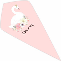 Fly Digital Cone Treat Bag with Swan Theme