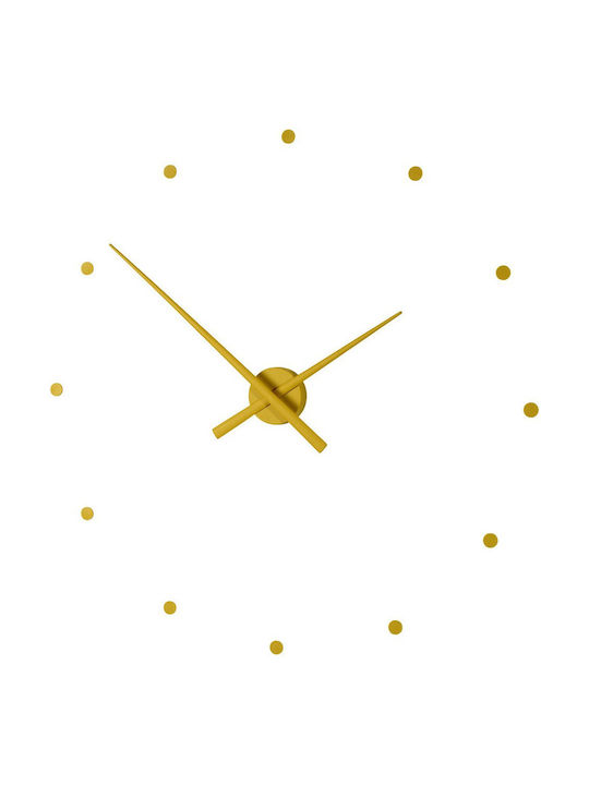 Nomon Wall Clock Plastic Yellow