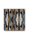 Walls Αφηρημένη Τέχνη Πίνακας σε Καμβά 40x40cm