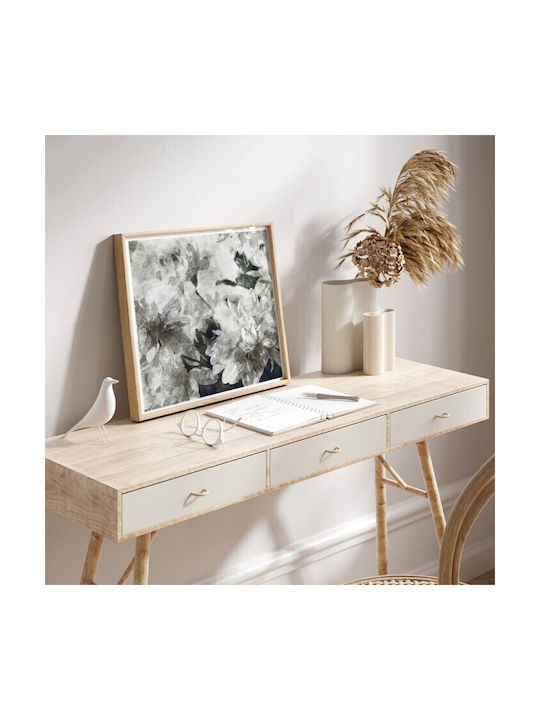 Walls Wooden Frame Poster 90x90cm
