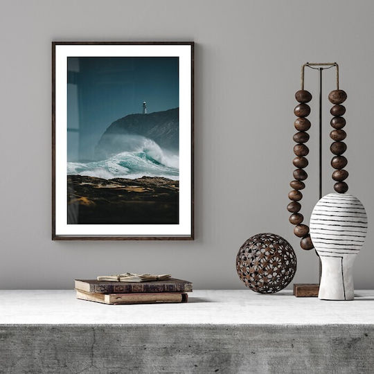 Walls Бурно Море Рамка Дърво 50x70см