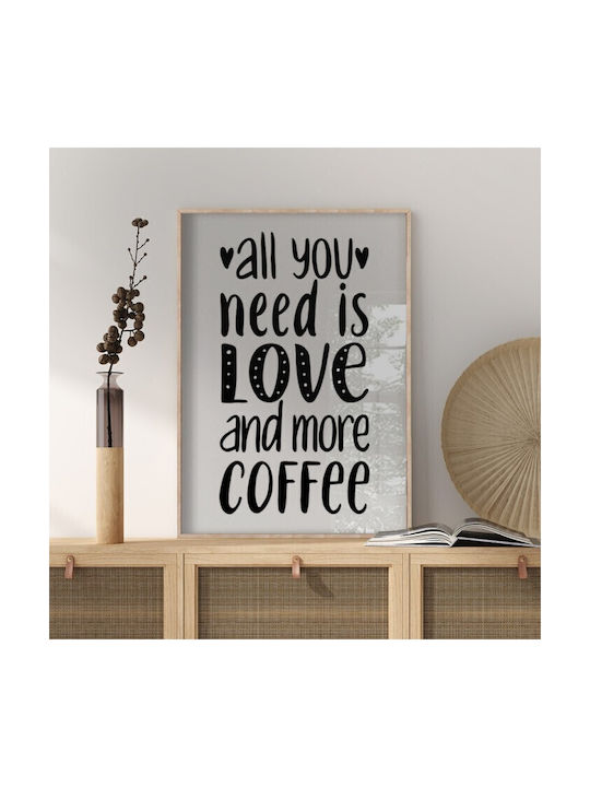 Walls Wooden Frame Poster 40x50cm