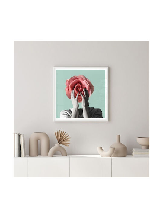 Walls Wooden Frame Poster 50x50cm