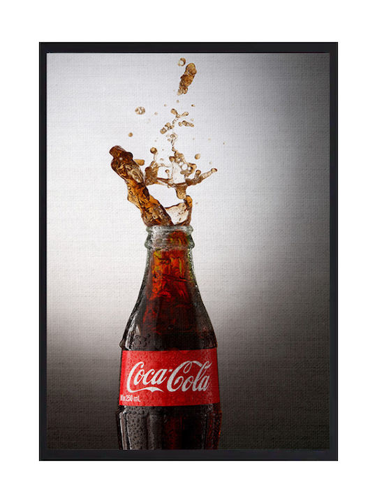 Walls Bottle Coca Cola Painting on Canvas 40x50cm