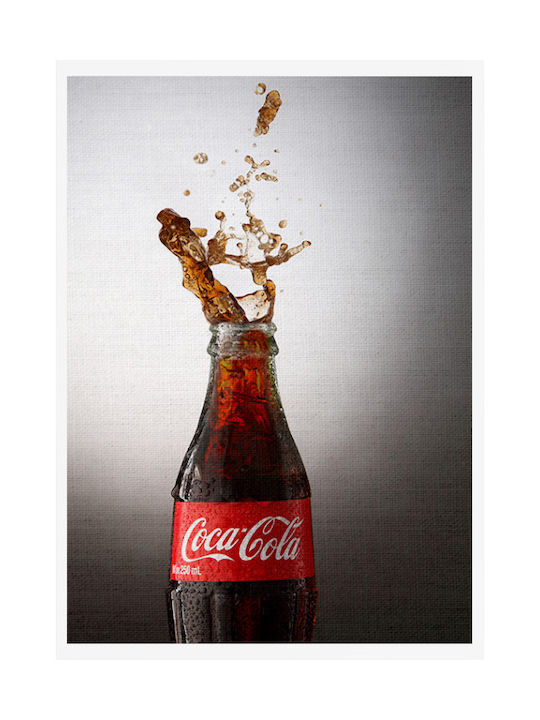 Walls Bottle Coca Cola Painting on Canvas 40x50cm