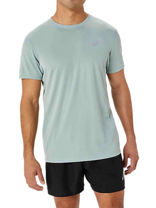 ASICS Core Bărbați T-shirt Sportiv cu Mânecă Scurtă Albastru deschis