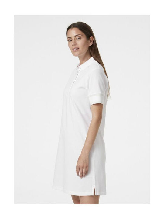 Helly Hansen Thalia Καλοκαιρινό Mini Φόρεμα Λευκό