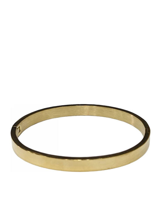 Tatu Moyo Women's Bracelet Handcuffs made of Steel Gold Plated