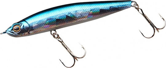 Illex Artificial Bait Minnow 7.5cm/10.5g Blue/Silver