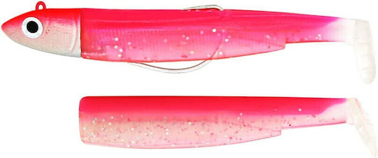 Fiiish Black Minnow Combo Artificial Bait Fluorescent No6 120gr Fluo Pink