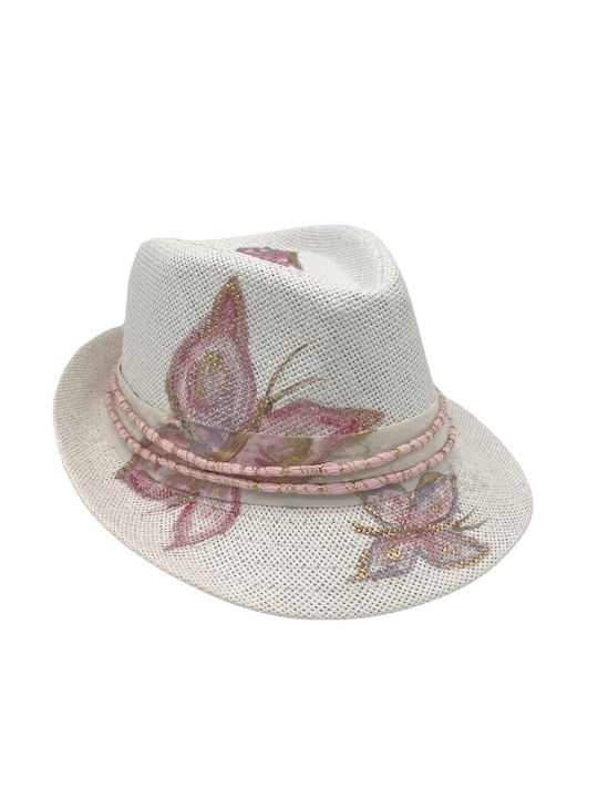 Children's hat Butterfly - White