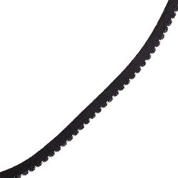 Elastische Träger Design Schwarz 1 Cm Meter