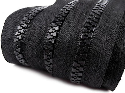 Black Zipper Sewing Supply Size: no 8 - 2.50cm Width