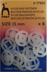 Pony Stud Sewing Supply 6pcs