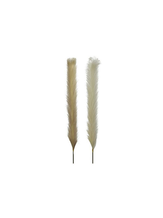 Kaemingk Artificial Decorative Branch Pampas Grass White 130cm 1pcs