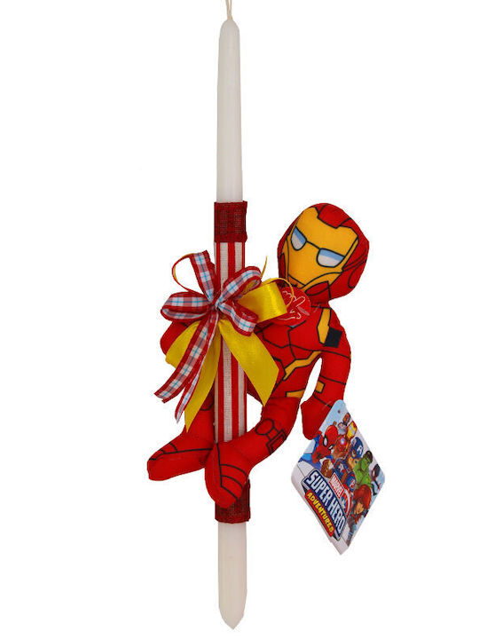 Λαμπάδα Iron Man Στρογγυλή