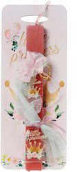 Easter Candle Flat Scented Pink