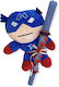 Easter Candle Avengers Round Handmade Blue
