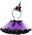 Carnival Skirt Purple for Halloween