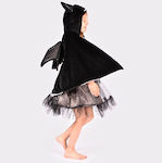 Carnival Cape Black for Halloween