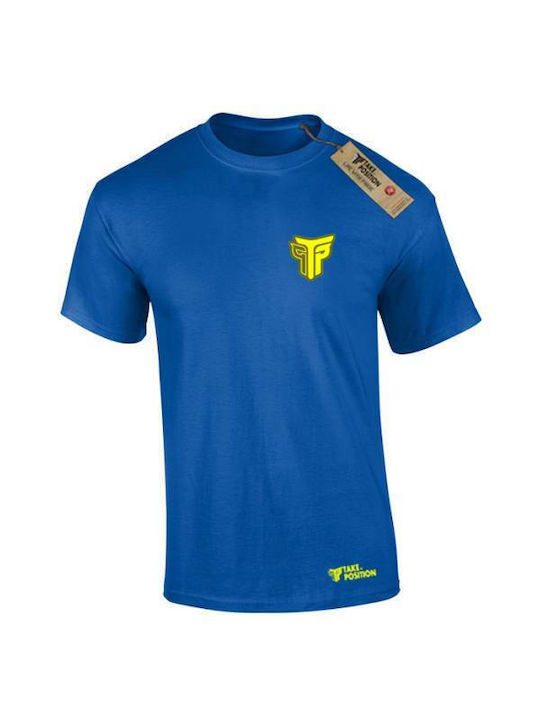 Takeposition T-shirt Small σε Μπλε χρώμα